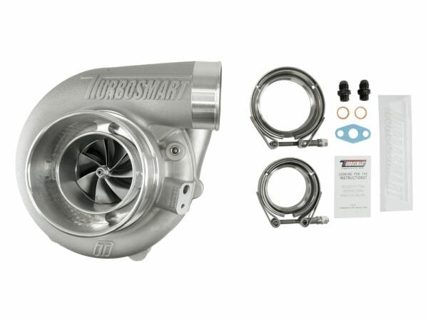 TurboSmart TS-2 Turbocharger (Water Cooled) 6466 V-Band 0.82AR Externally Wastegated - Universal