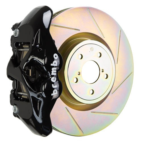 Brembo GT Systems Monobloc 4 Piston 326mm Slotted Black - 2013-2021 Scion FR-S / Subaru BRZ / Toyota 86