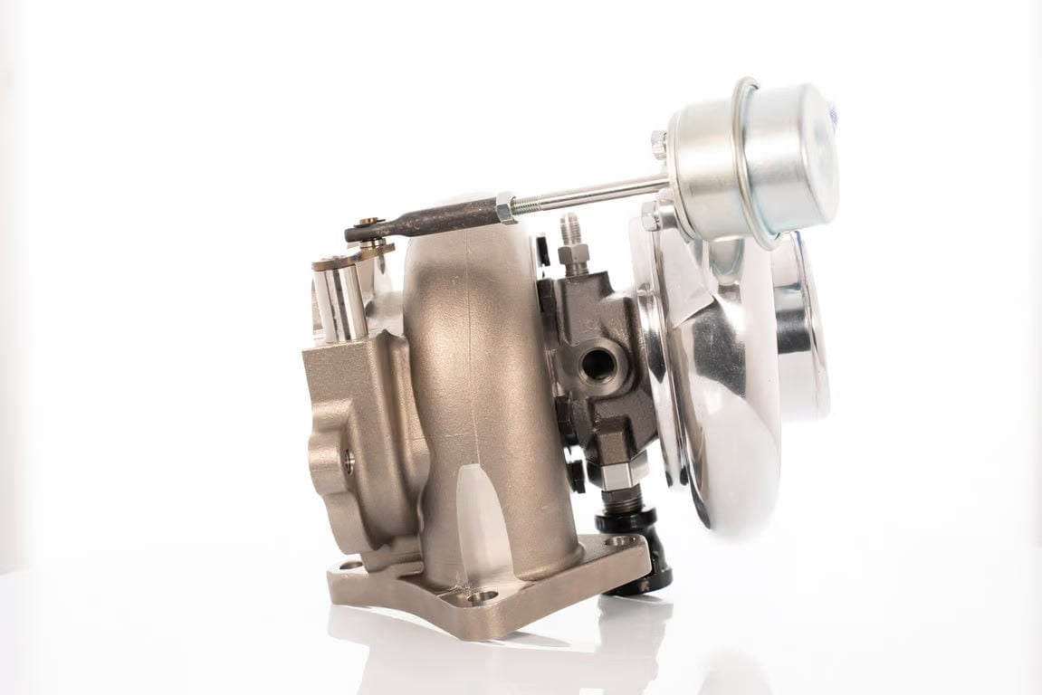 Precision Turbo & Engine GEN 2 55MM SUBARU BOLT-ON TURBO W/ 3 INCH COMP COVER INLET & 20 PSI ACTUATOR