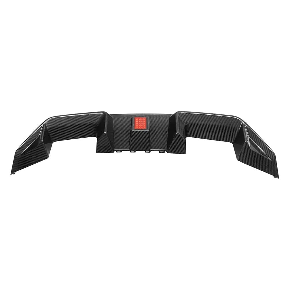 M2 G87 SQ-C Style Dry Carbon Fiber Rear Diffuser With Brake Light