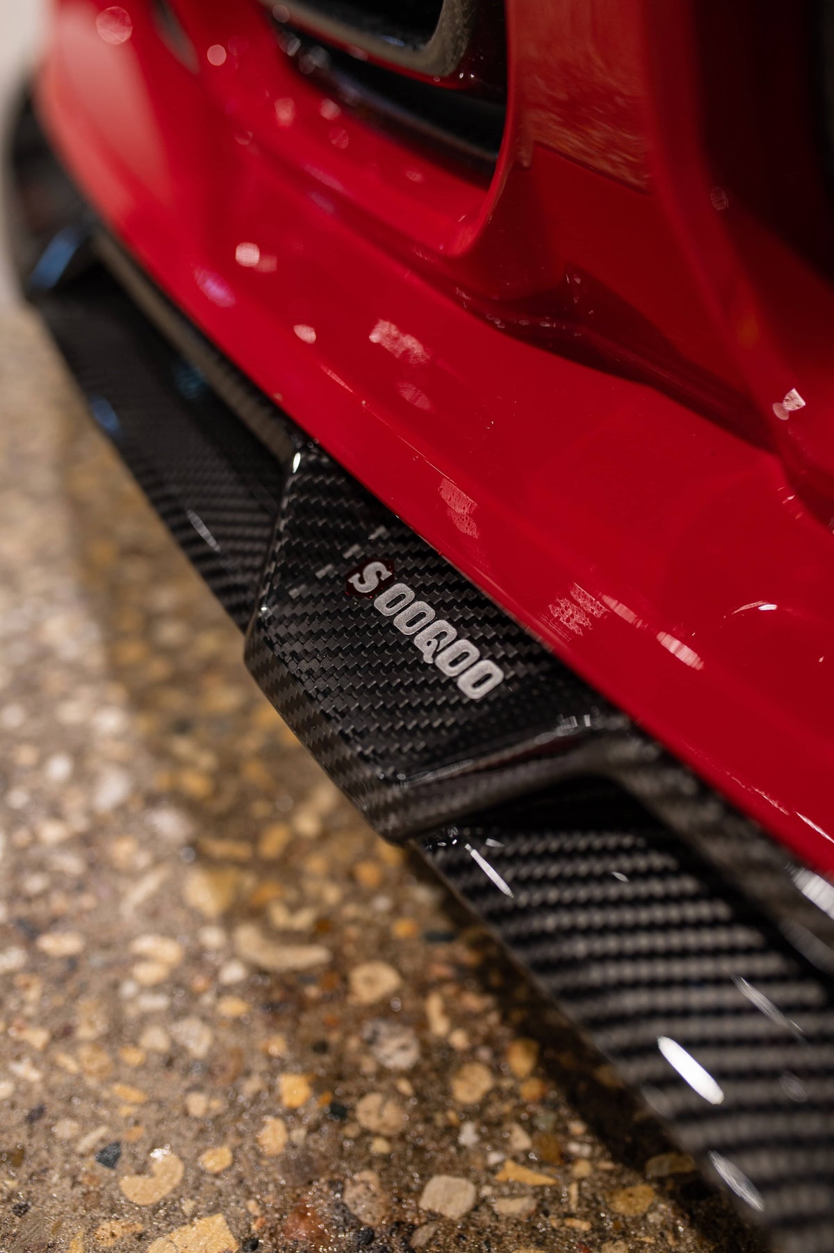 G8X SQ Style Carbon Fiber Front Lip