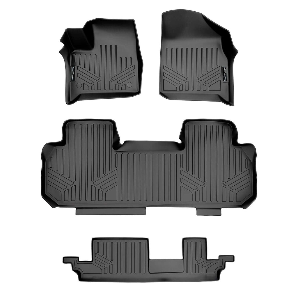 SMARTLINER Floor Liners for 2018-2023 Chevrolet Traverse ((2nd Row Bench))