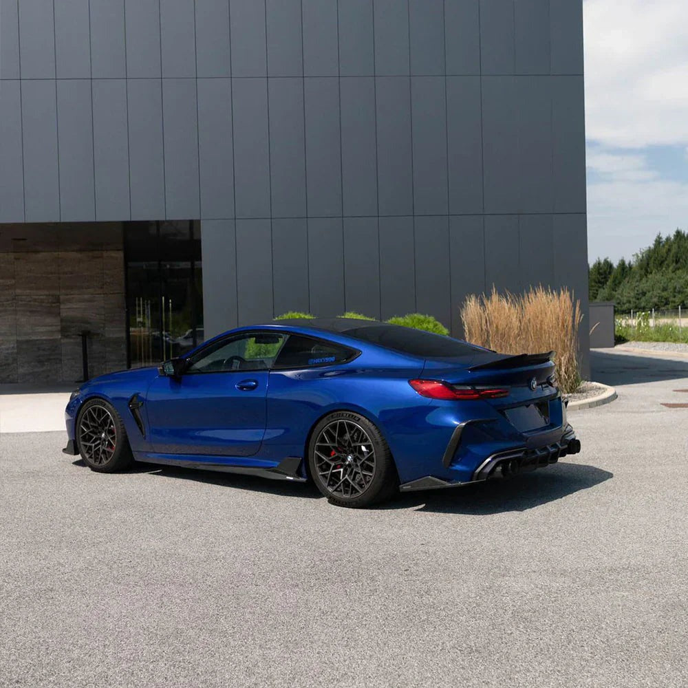 F91/F92 M8 SQ Style Dry Carbon Fiber Diffuser