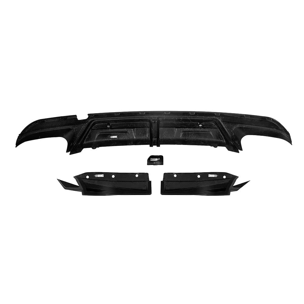 X5M F95/F95 LCI SQ Style Dry Carbon Fiber Diffuser With or Without Brake Light