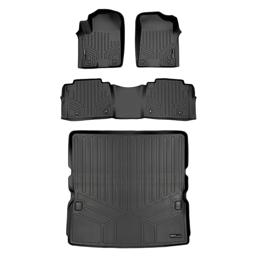 SMARTLINER Custom Fit Floor Liners For 17 18 Armada/11 13 Infiniti QX56/2014 2018 QX80