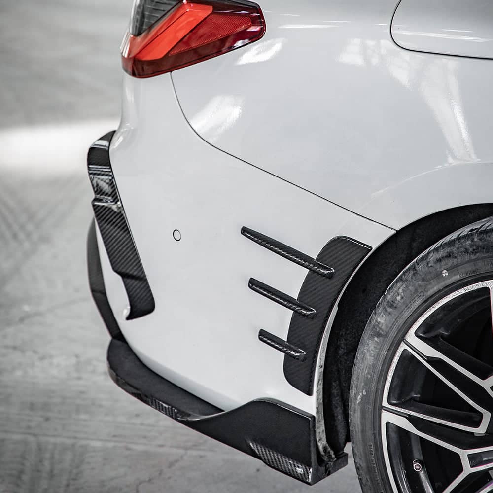 4 Series G22/G23 SQ Style Dry Carbon Fiber Rear Wheel Arch Trim