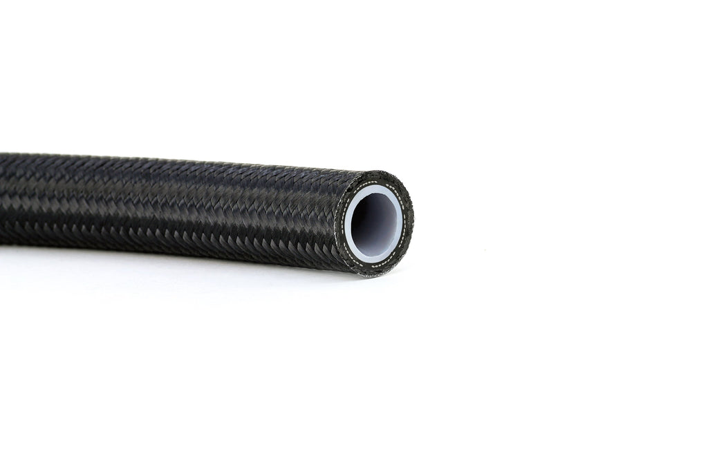 HPS Performance PTFE Stainless Steel Reinforced Braided Hose, Black