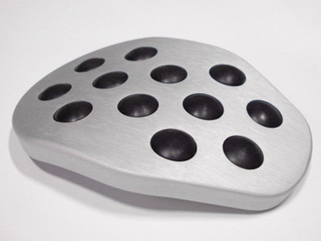 RENNLINE CLUTCH/BRAKE PEDAL - 2 PC - RUBBER GRIP - PORSCHE