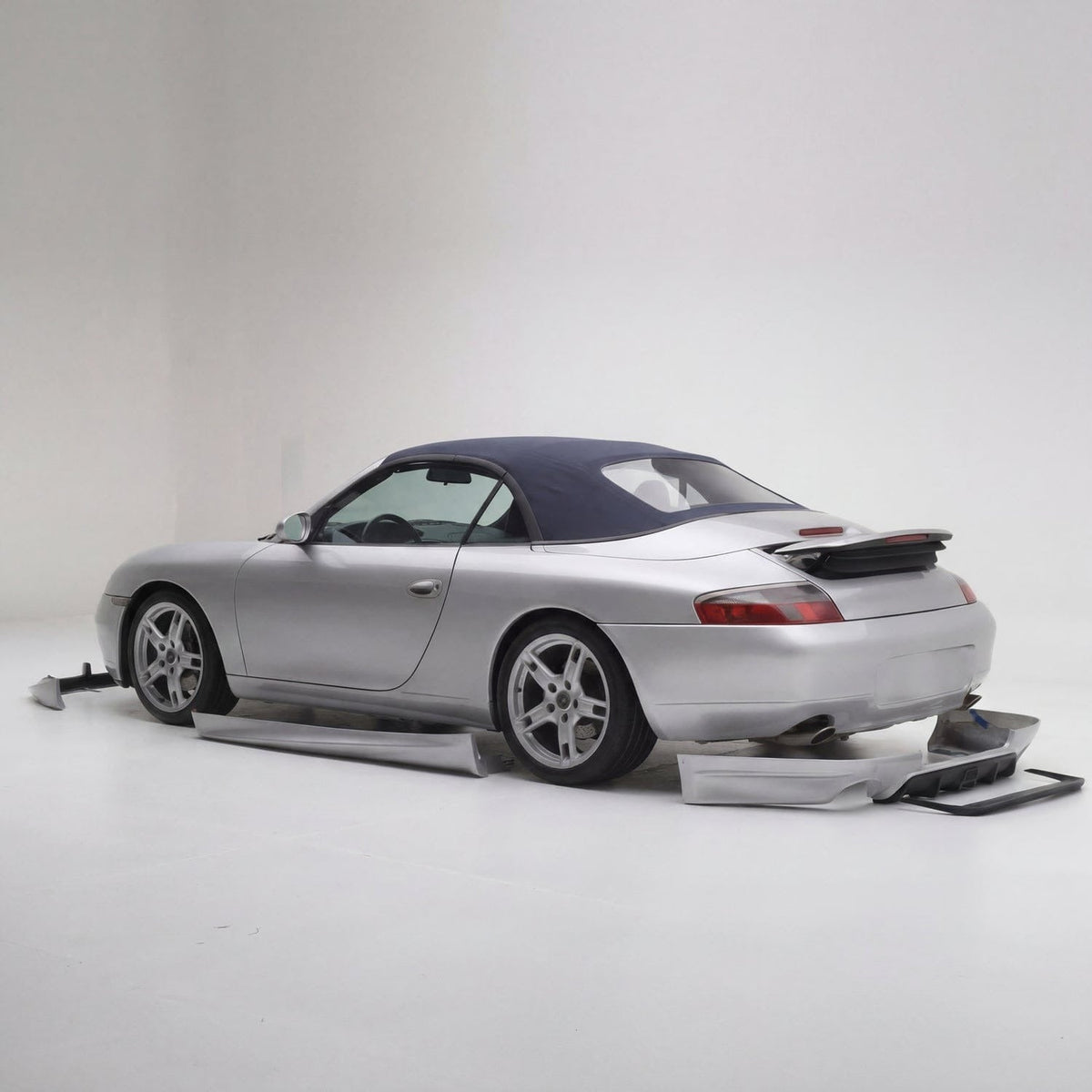 Better Bodies Motorsport Carrera Rear Bumper Diffuser - Porsche / 996.1 / 1999–2001