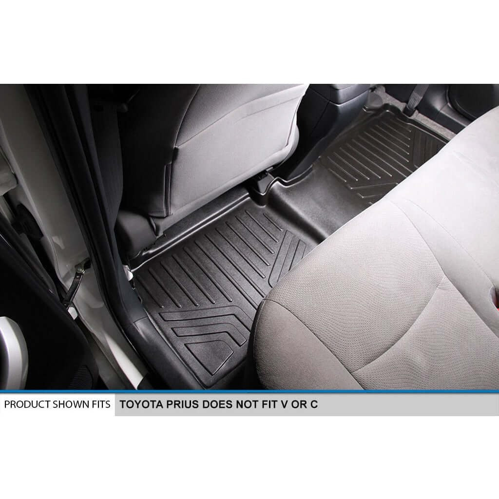 SMARTLINER Custom Fit Floor Liners For 2012-2015 Toyota Prius (No Prius V or C Models)
