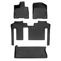 SMARTLINER Custom Fit Floor Liners For 2021-2026 Toyota Sienna with 2nd Row Bench Seat no Spare Tire