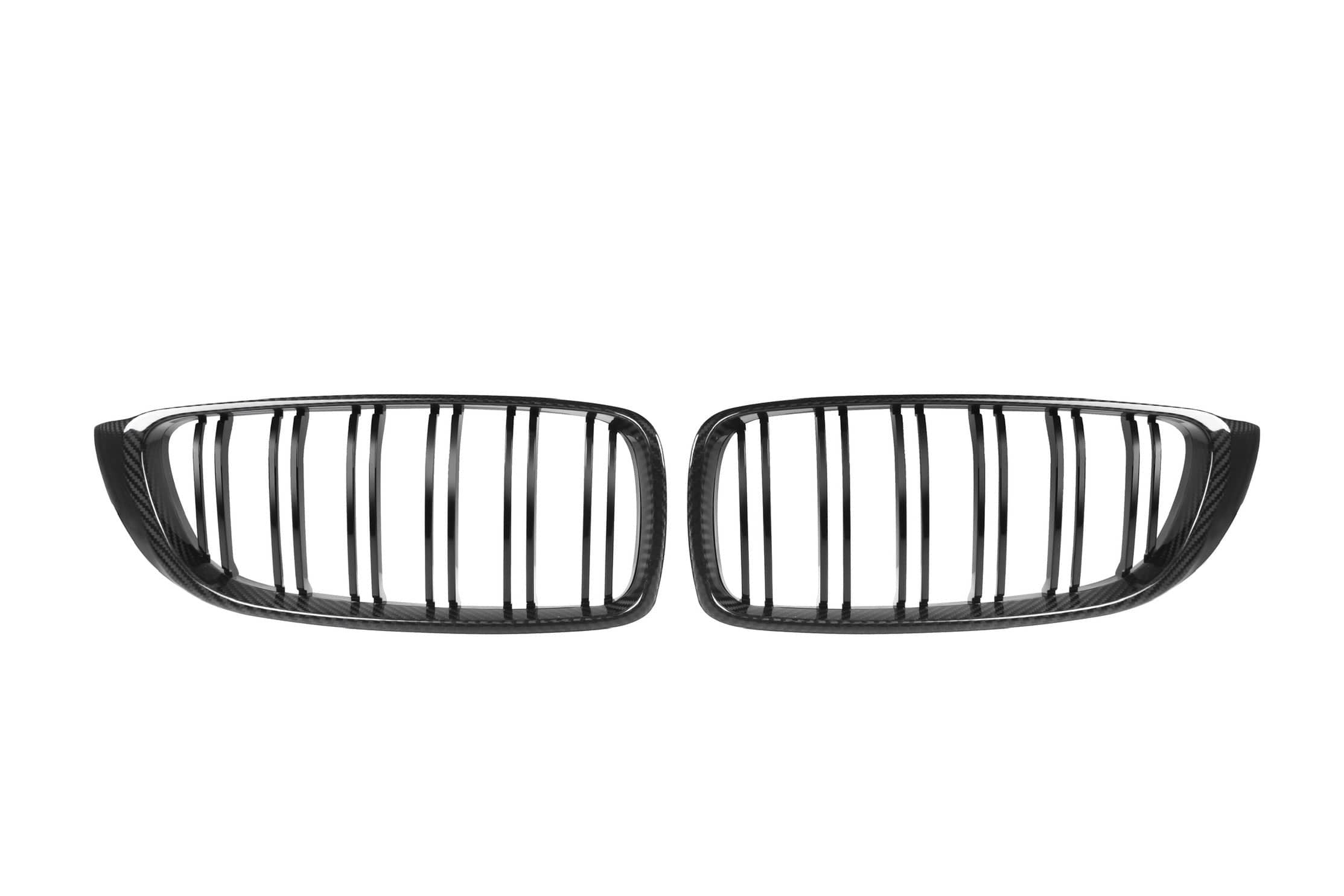 4 Series/M3/M4 F3x Double Slat Dry Carbon Fiber Grill