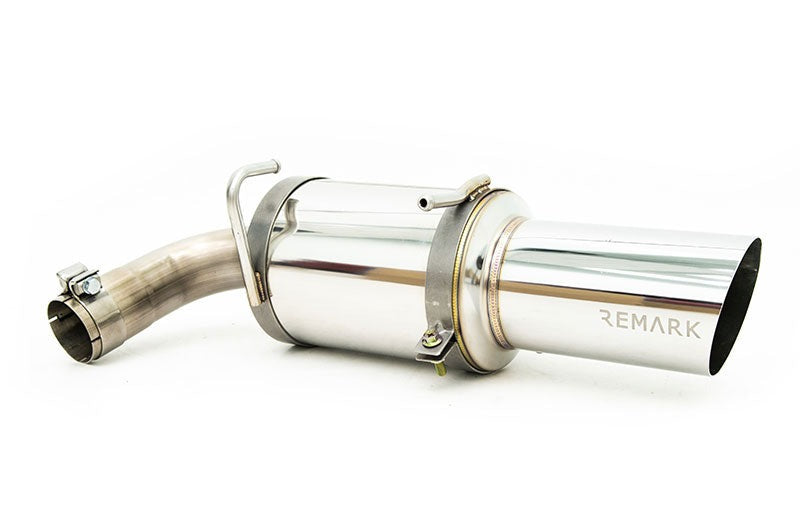 Remark Cat-Back Exhaust (R1 Spec Single-Exit Stainless) - 2022-2023 Subaru BRZ / Toyota GR86