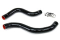 HPS Black Reinforced Silicone Radiator Hose Kit Coolant Mitsubishi Lancer EVO 9