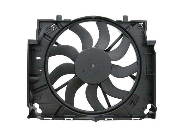 BMW E60 535i Auxiliary Cooling Fan Assembly OEM 17427603658