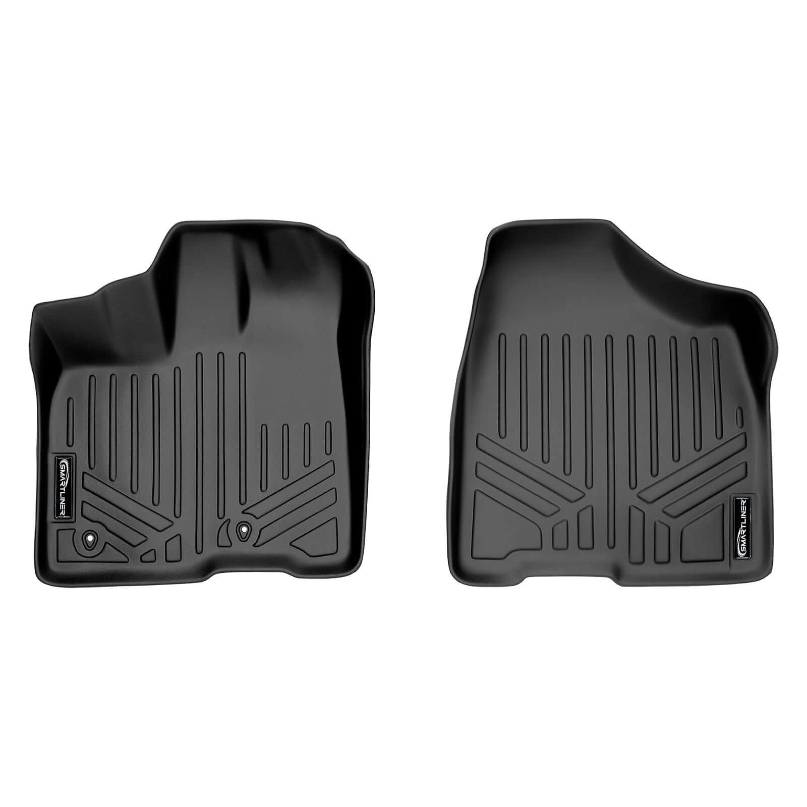 SMARTLINER Custom Fit Floor Liners For 2011-2012 Sienna (8 Passenger Model with Power Folding 3rd Row Seats)
