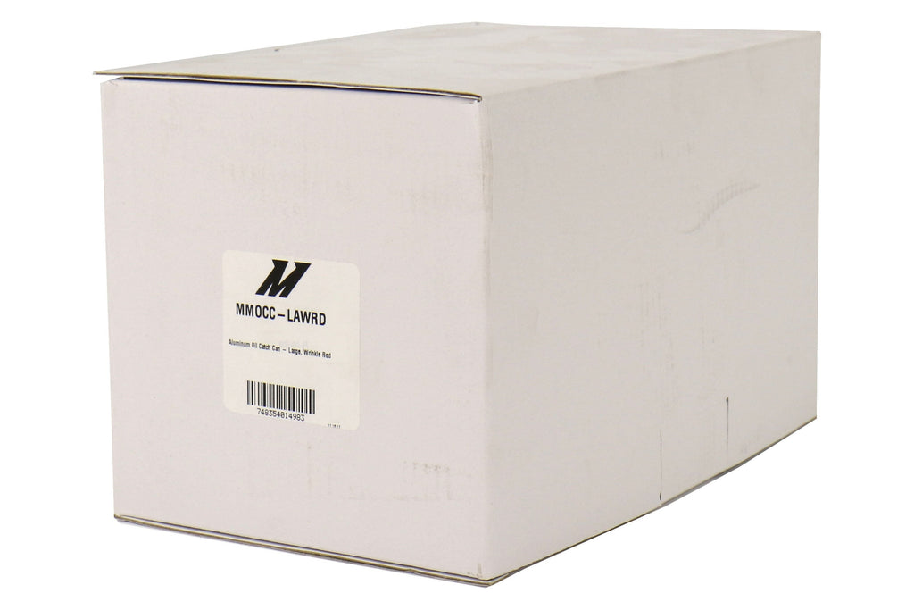 Mishimoto Oil Catch Can (Large) - Red - Universal