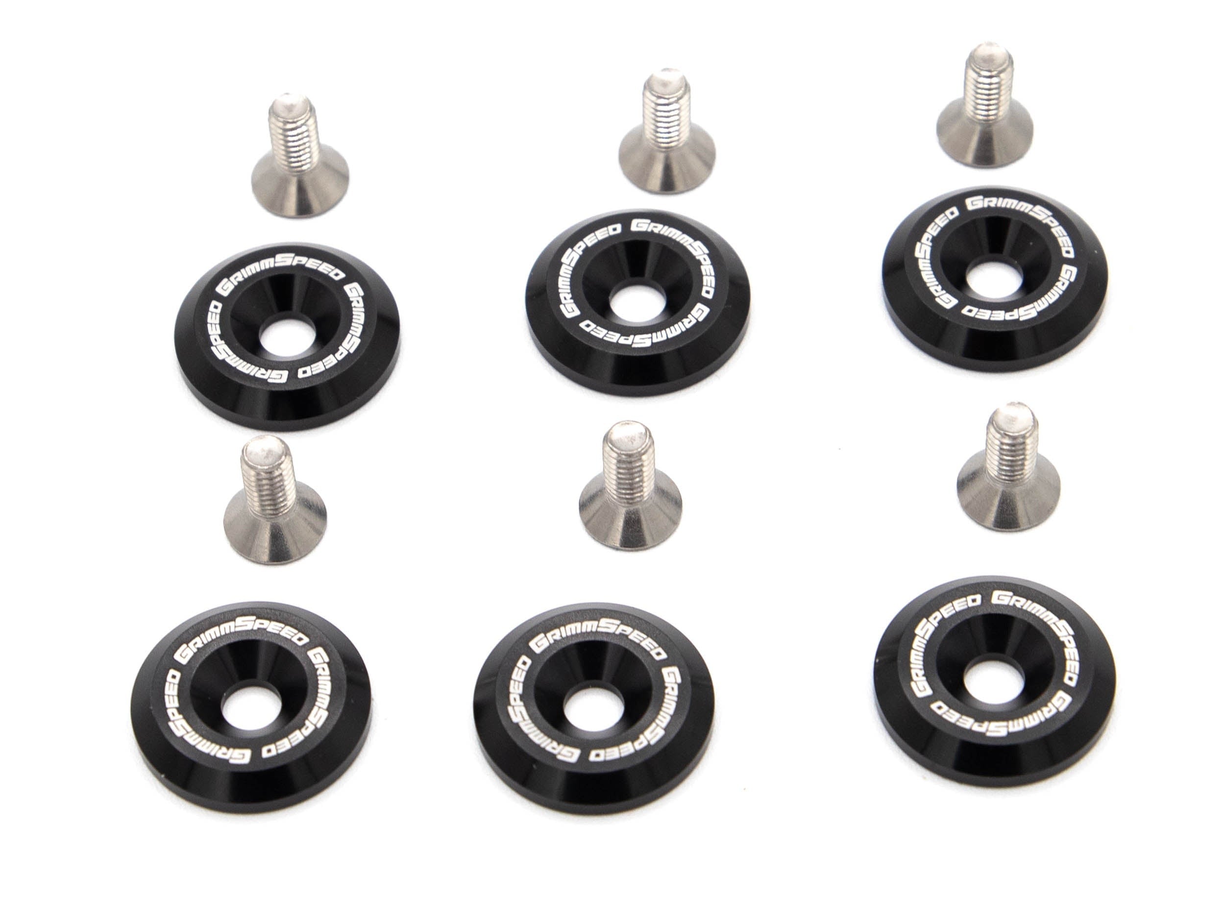 GrimmSpeed 2nd Gen Pulley & Engine Cover Kit (Black) - 2022-2025 Subaru BRZ / Toyota GR86