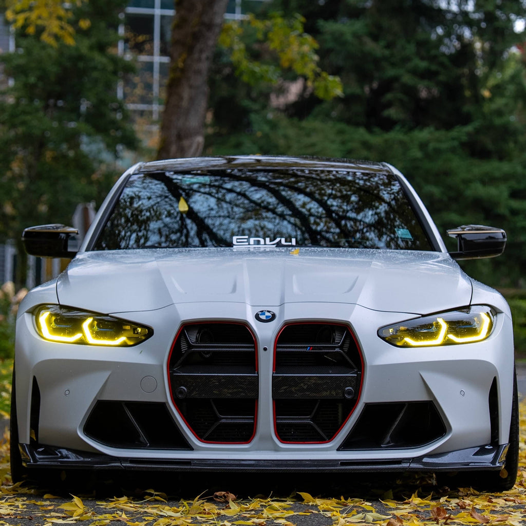 G8X Dry Carbon Fiber V Style Front Lip