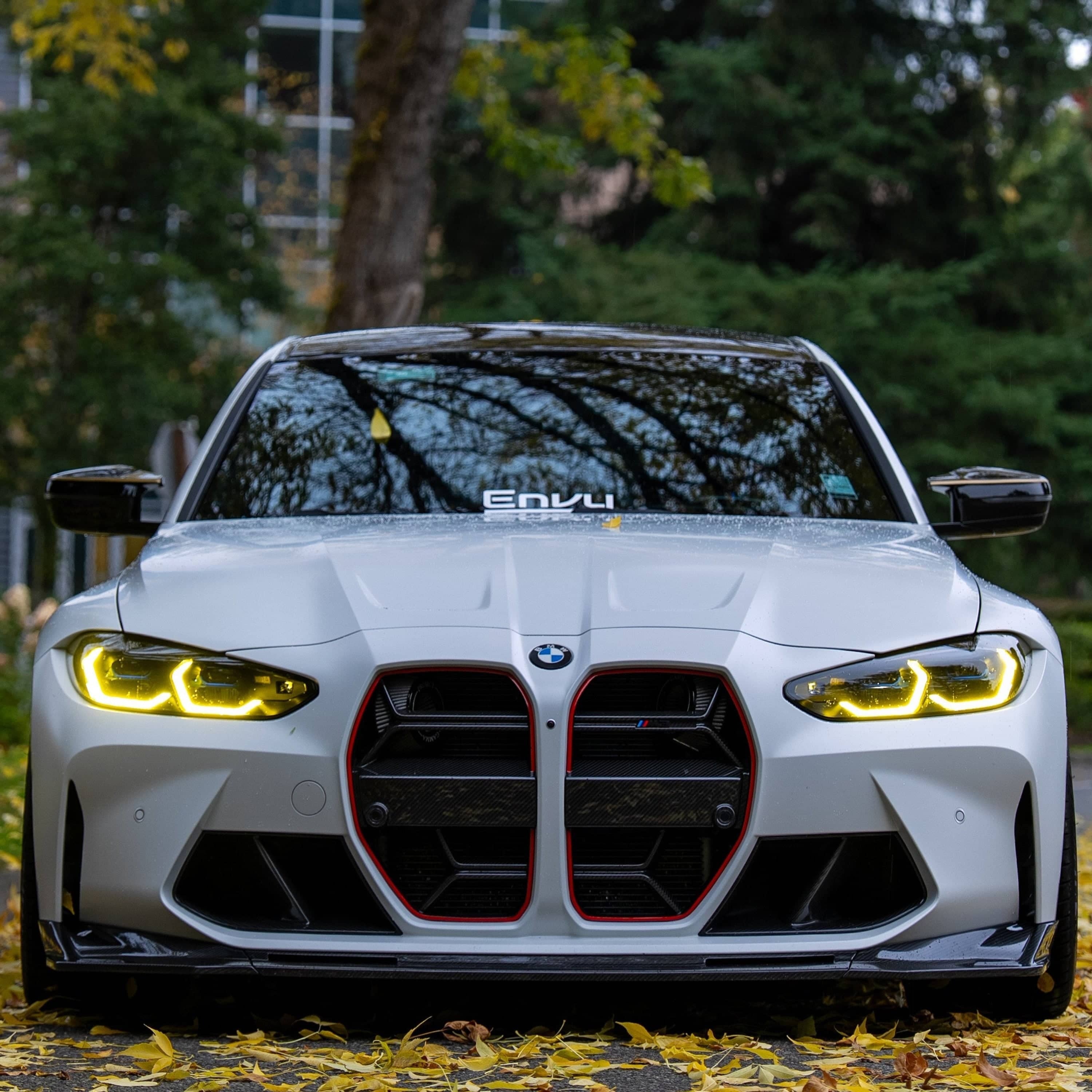 G8X Dry Carbon Fiber V Style Front Lip