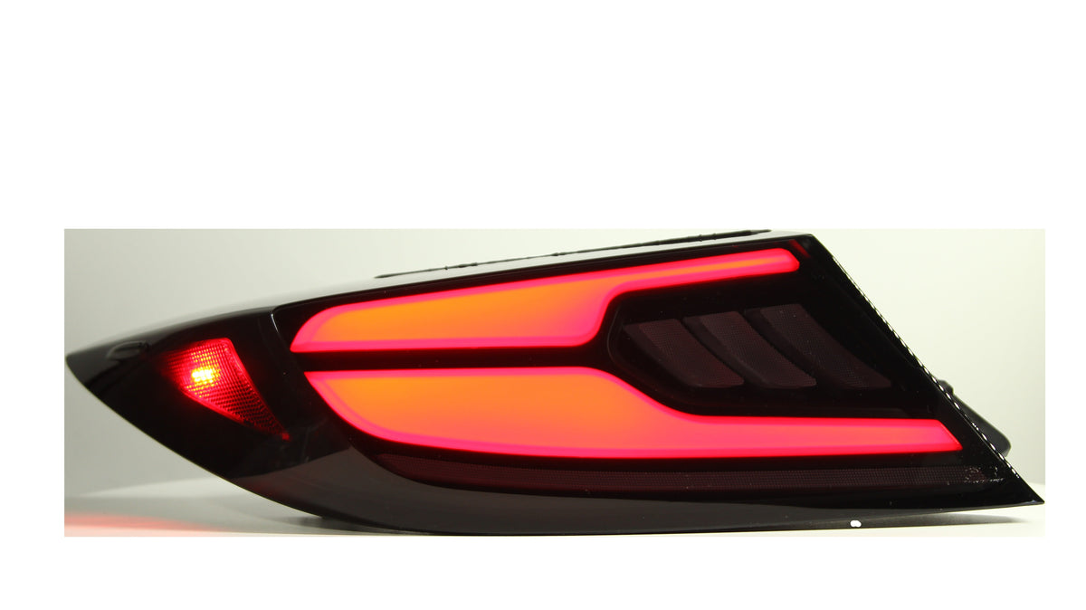 OLM Raiden LED Taillights (Smoke Lens/Red Bar) - 2022+ GR86 / BRZ
