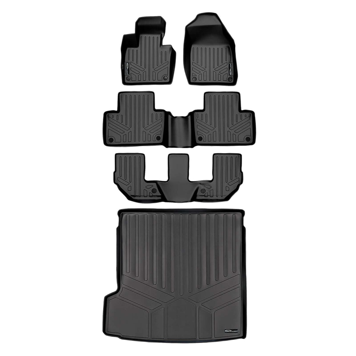SMARTLINER Custom Fit Floor Liners For 2016-2026 Volvo XC90 (No Plug-in Hybrid Models)