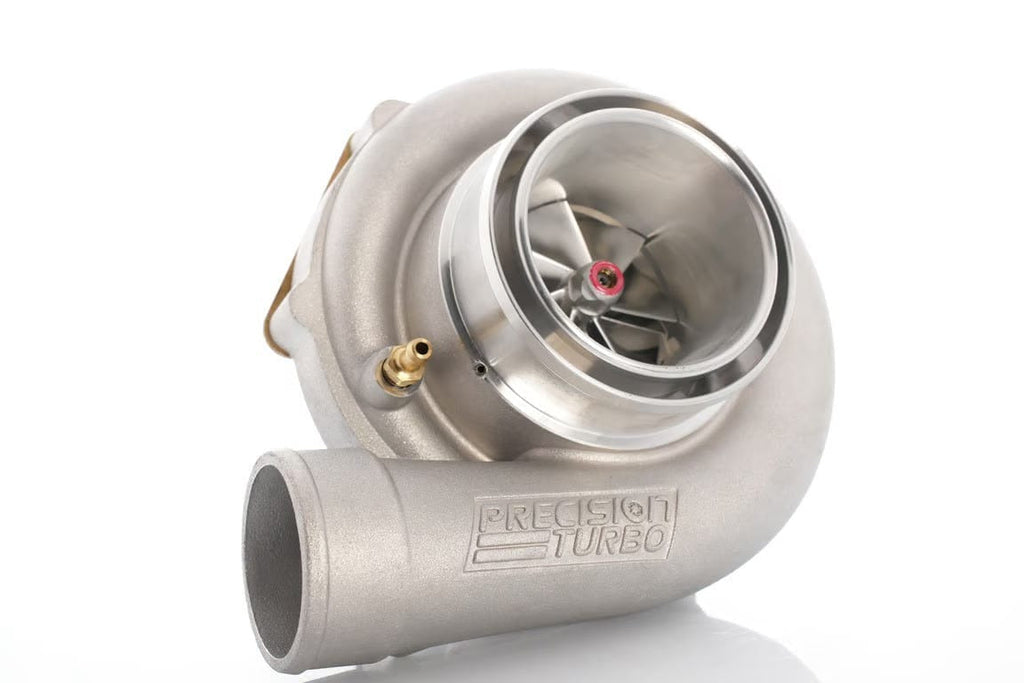 Precision Turbo & Engine GEN2 PT6870 BB SP JET-FIGHTER CC W/ T4 DIVIDED INLET/V-BAND DISCHARGE 1.15 A/R