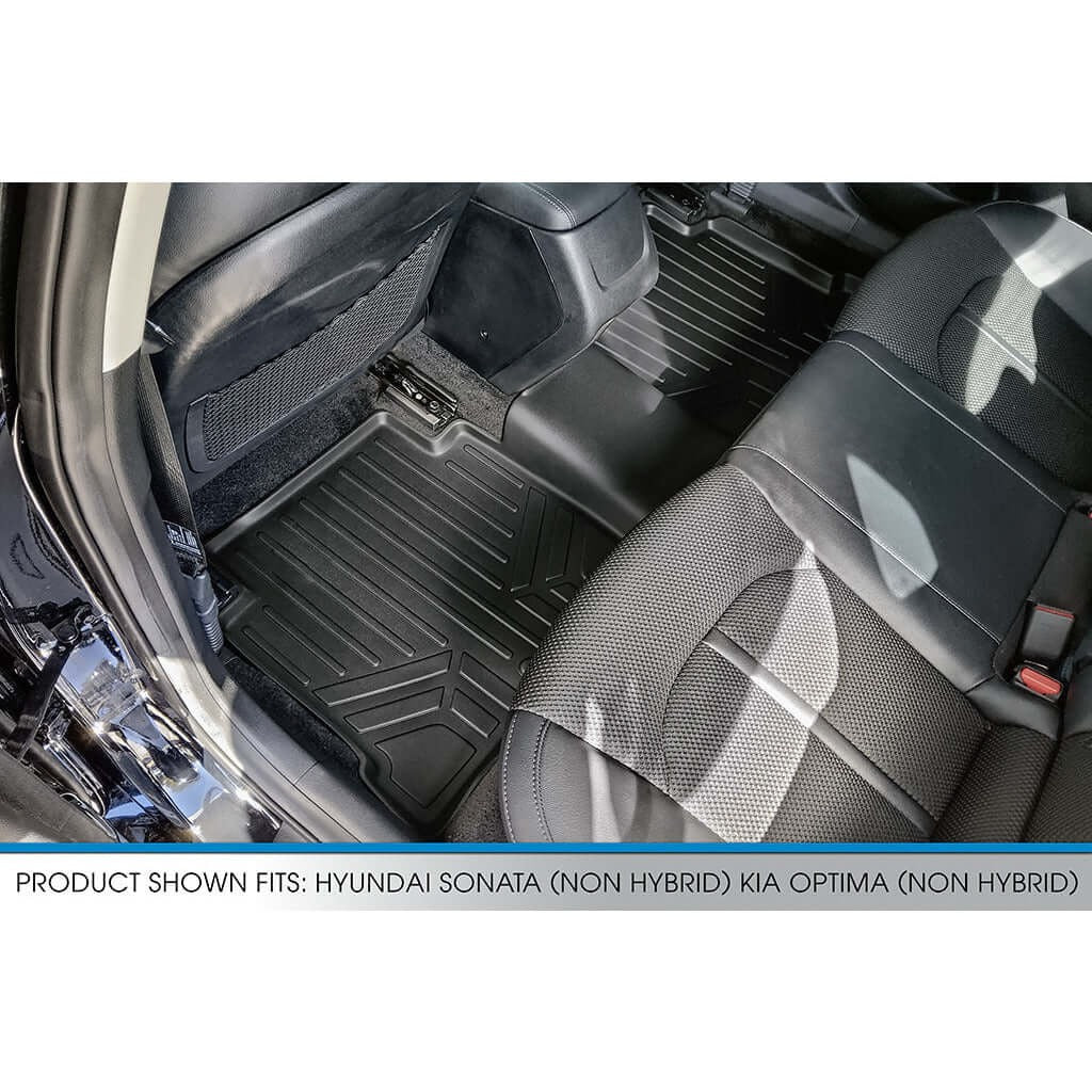 SMARTLINER Floor Liners for 2015-2021 Hyundai Sonata/2016-2020 Kia Optima (Non Hybrid)