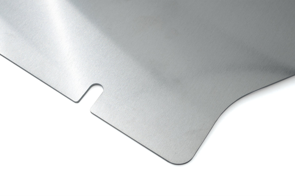 HPS Performance Aluminum Front Under Tray Skid Plate 2009-2013 Honda Fit 1.5L, SP-105