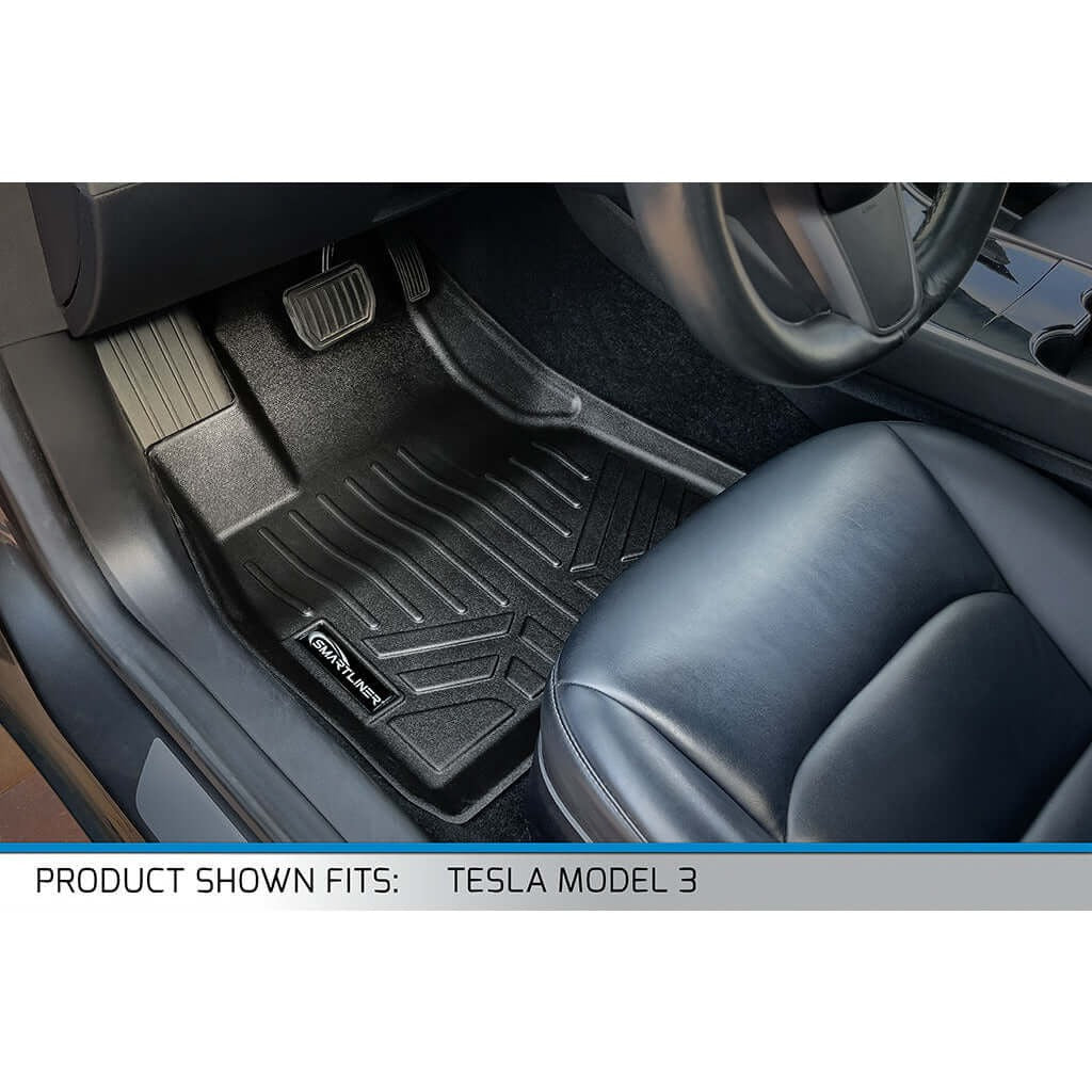SMARTLINER Floor Liners for 2017-2023 Tesla Model 3