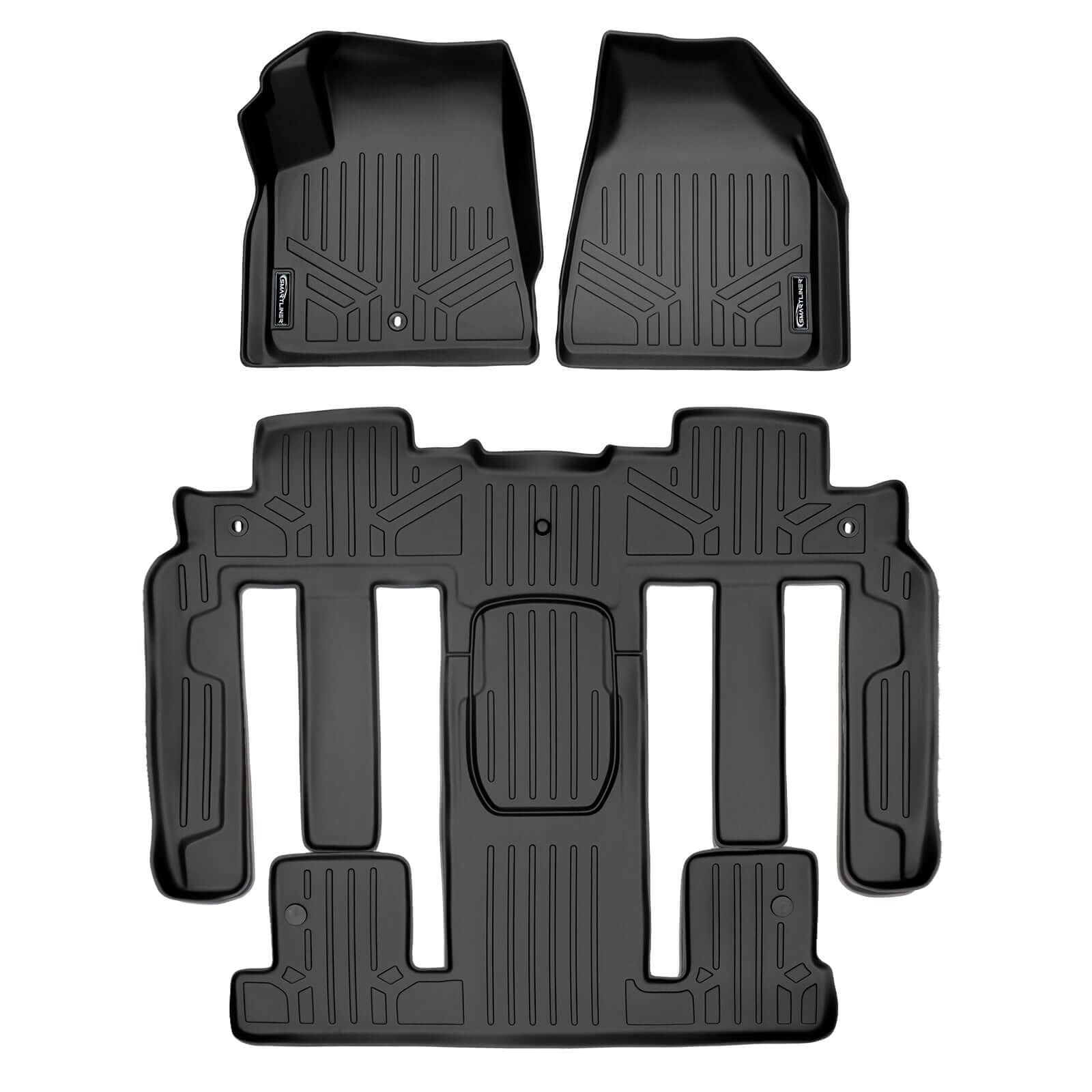 SMARTLINER Floor Liners for Traverse/Enclave (2nd Row Bucket)