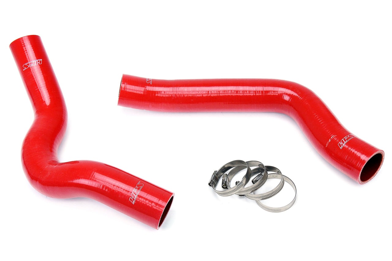 HPS Reinforced Red Silicone Radiator Hose Kit Coolant Dodge 03-06 Viper SRT-10 8.3L V10