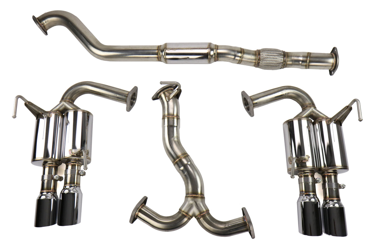 MXP Comp RS Catback Exhaust - 2015+ WRX / 2015+ STI