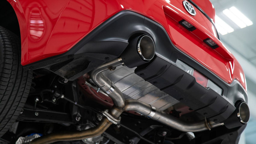 MBRP Axle Back Exhaust Dual Split w/ Carbon Tips - 2022-2024 Subaru BRZ / Toyota GR86