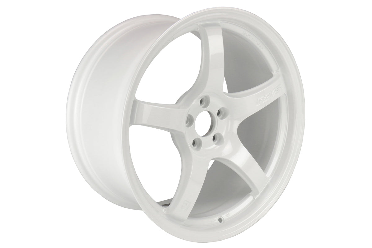 Rays Gram Lights 57CR Ceramic Pearl 18x9.5 +38mm 5x100 (Single Wheel) - 2013-2024 Subaru BRZ / Scion FR-S / Toyota GR86 / 2014-2018 Subaru Forester