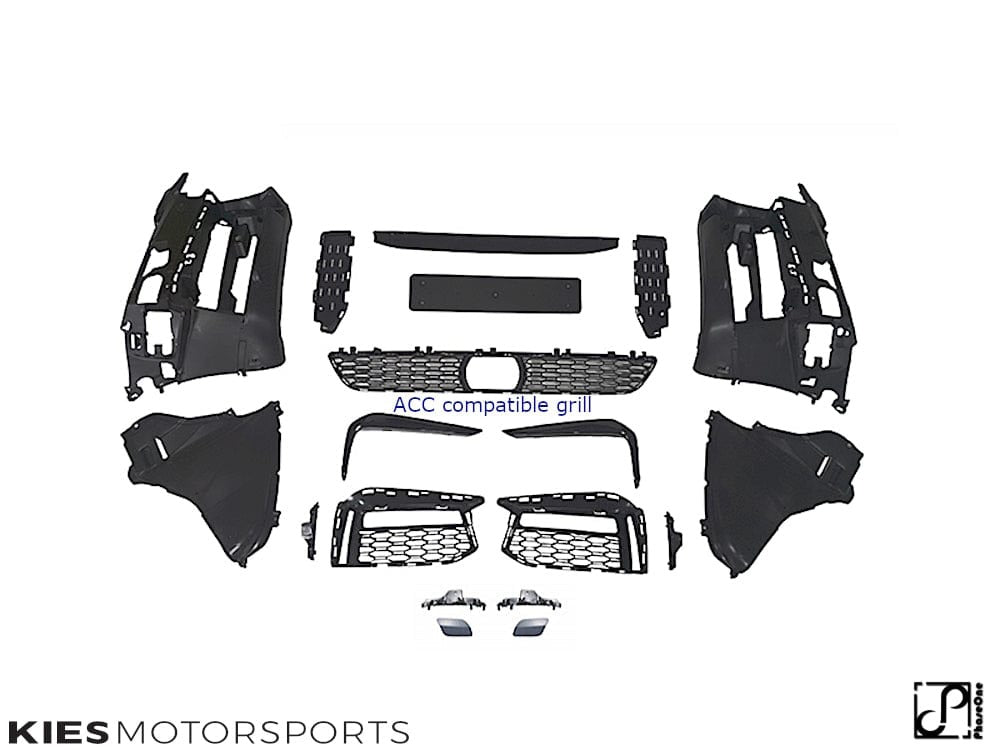 2017-2020 BMW 5 Series (G30 / G31) Pre-LCI M Sport Style Front Bumper Conversion