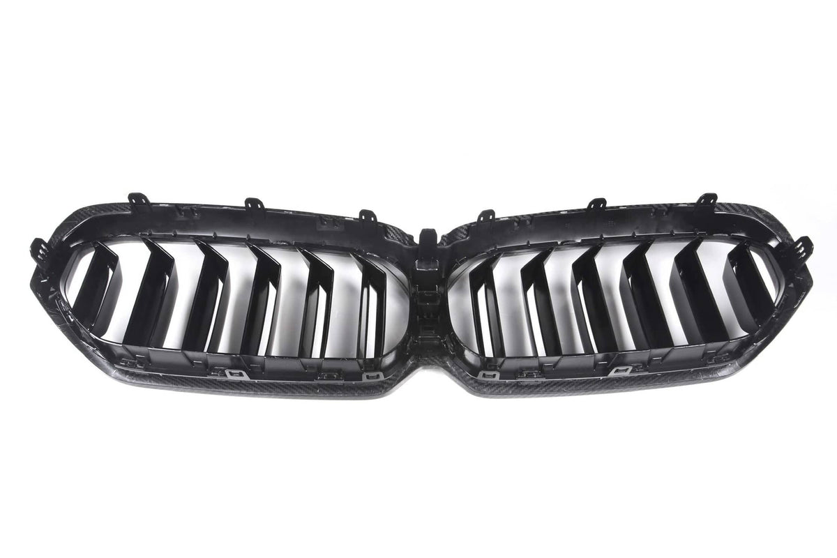 5 Series G30 LCI Double Slat Dry Carbon Fiber Grill