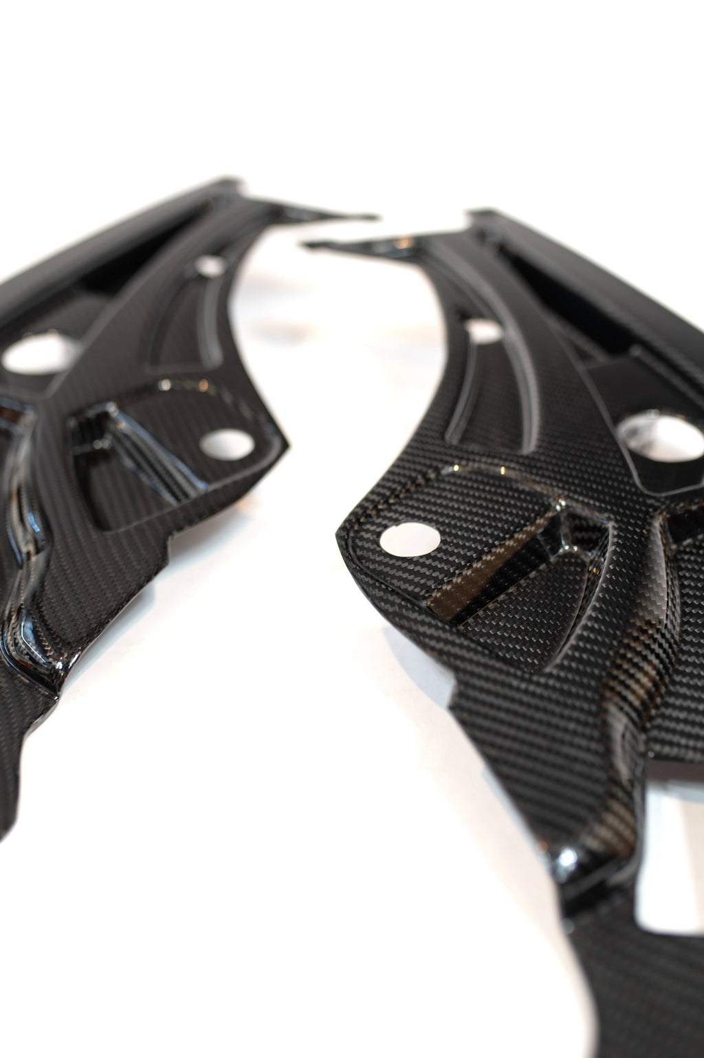G8X Dry Carbon Fiber Headlight Covers
