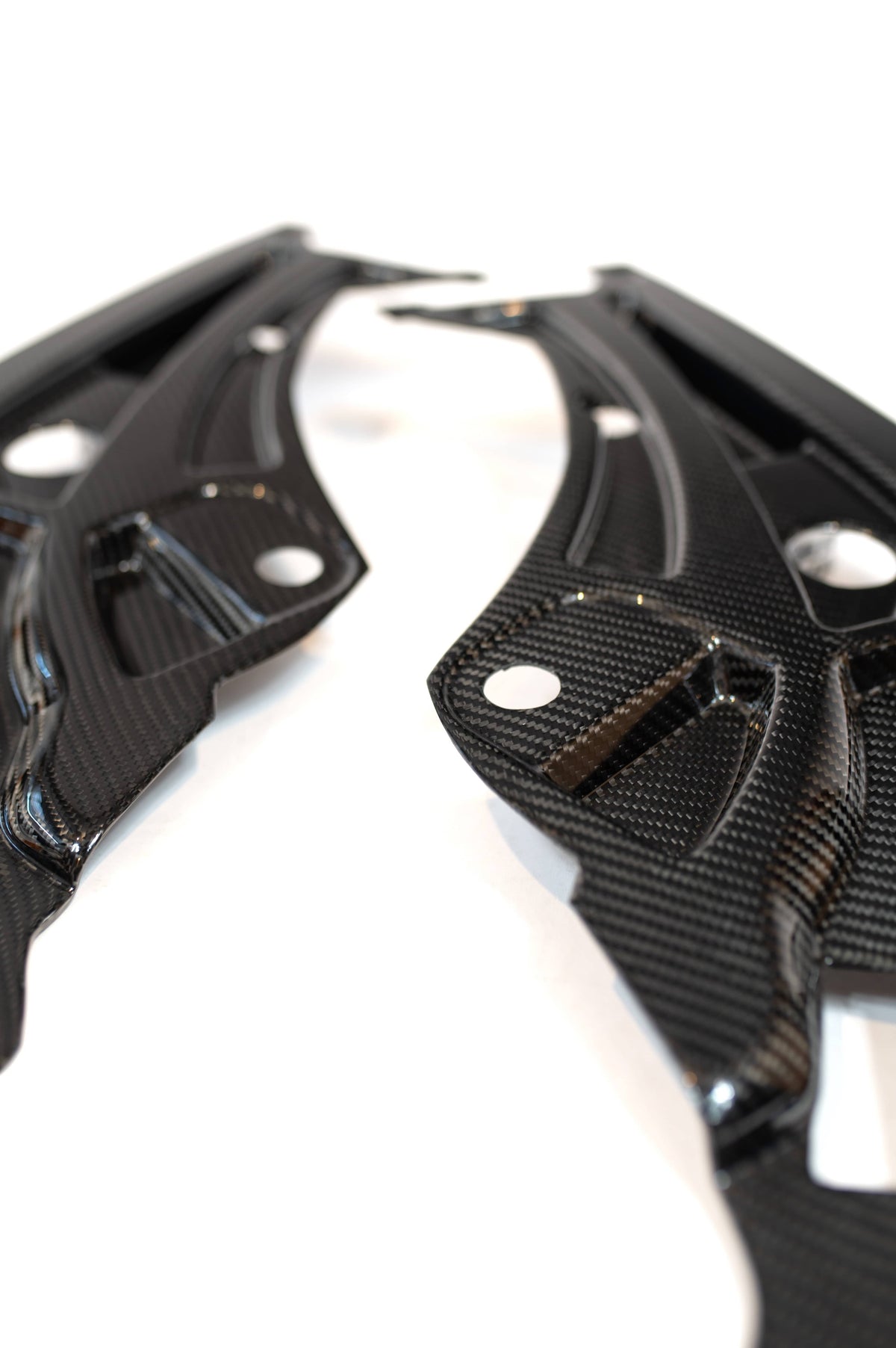 G8X Dry Carbon Fiber Headlight Covers