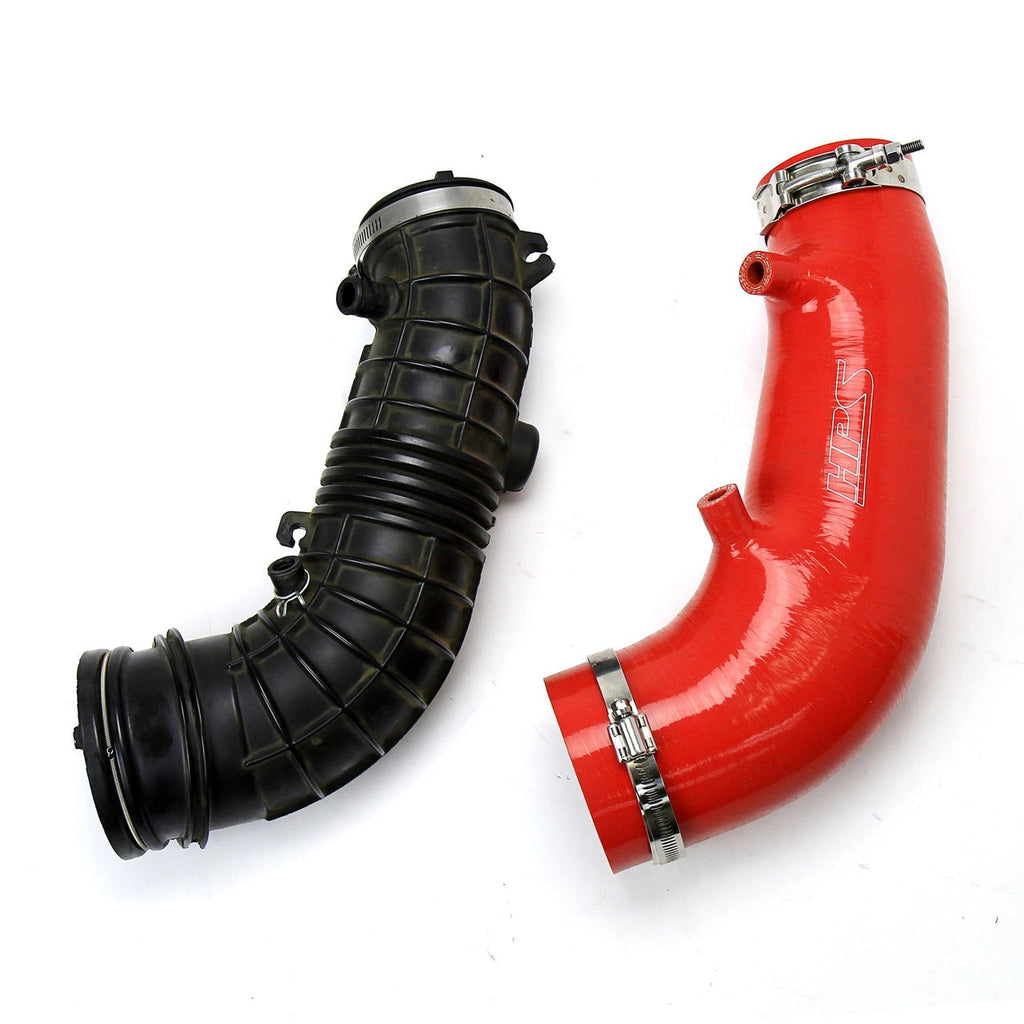 HPS Red Reinforced Silicone Post MAF Air Intake Hose Kit Honda 06-09 S2000 AP2 2.2L F22