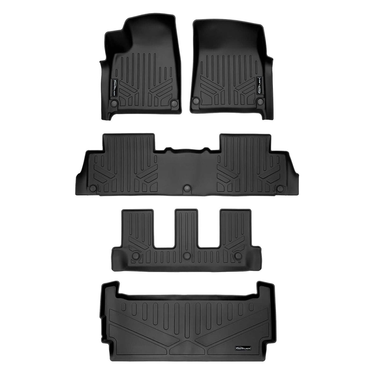 SMARTLINER Floor Liners for 2024 Rivian R1S