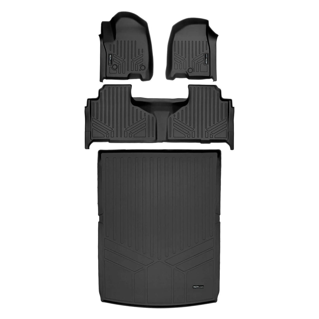 SMARTLINER Floor Liners for 2021-2026 GMC Yukon XL/ Yukon Denali XL (2nd Row Bench)