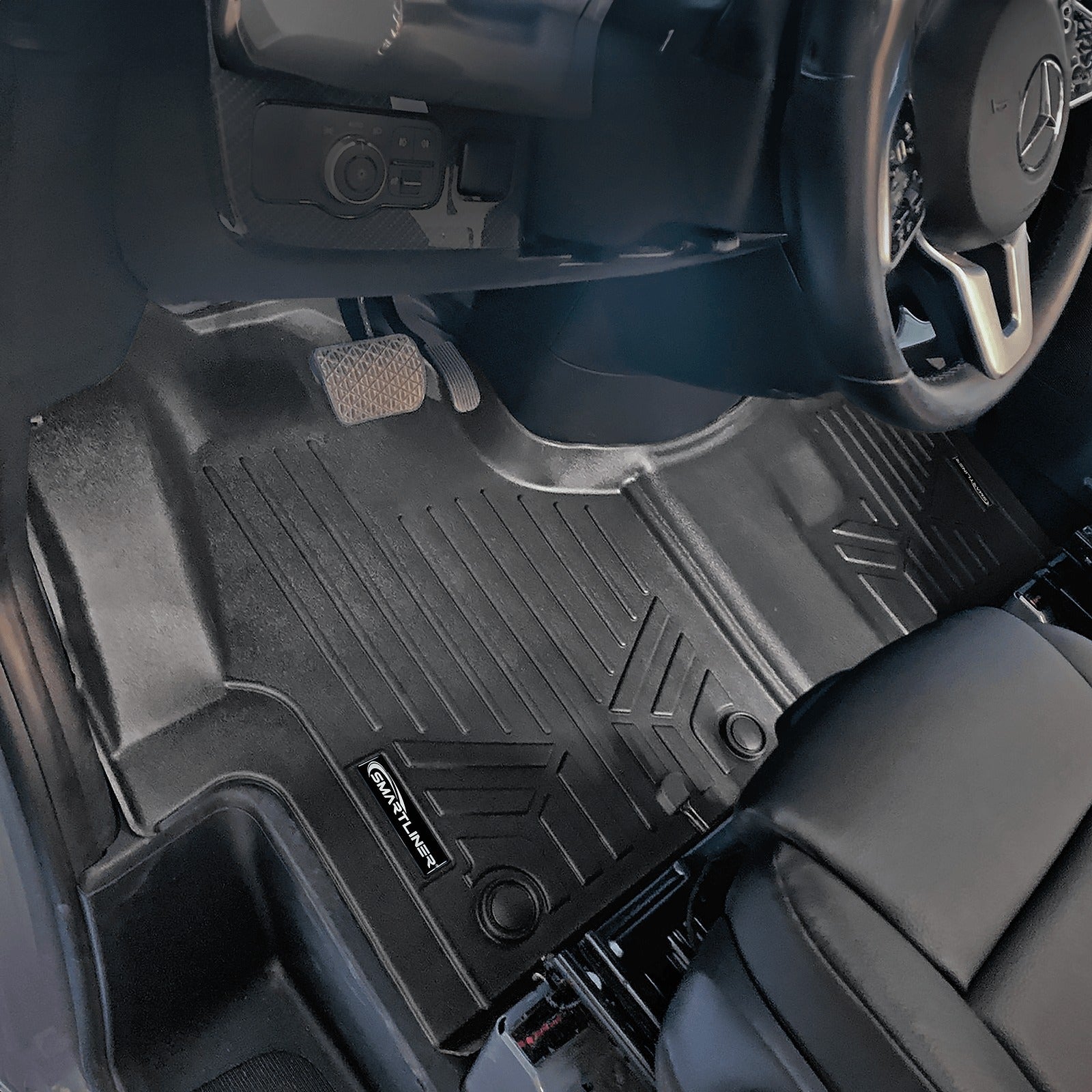 SMARTLINER Custom Fit Floor Liners For 2019-2026 Mercedes-Benz Sprinter (Cab Chassis)