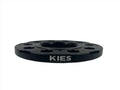 Kies Motorsports Porsche Macan / Cayenne Wheel Spacers 5 x 112 with 66.5mm Center Bore Black Finish (Set of 2)