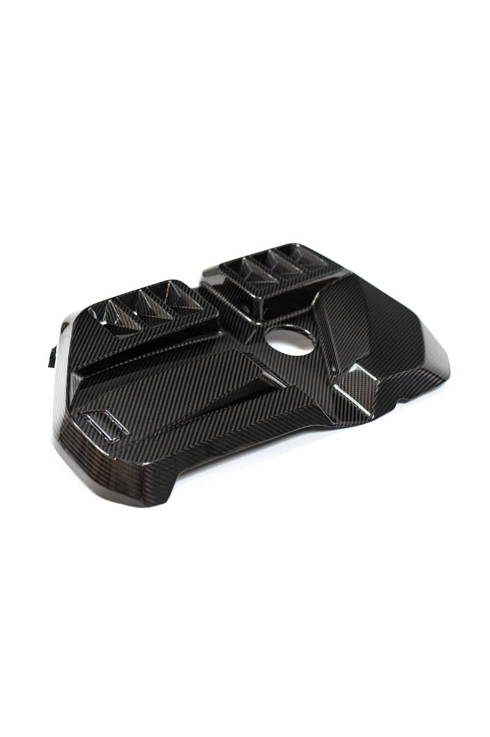 G8X Dry Gloss/Matte Carbon Fiber Engine Cover