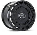 Vossen HF-9 24x10 - 5x112 - ET25 - Deep - 66.56 - Gloss Black Wheel
