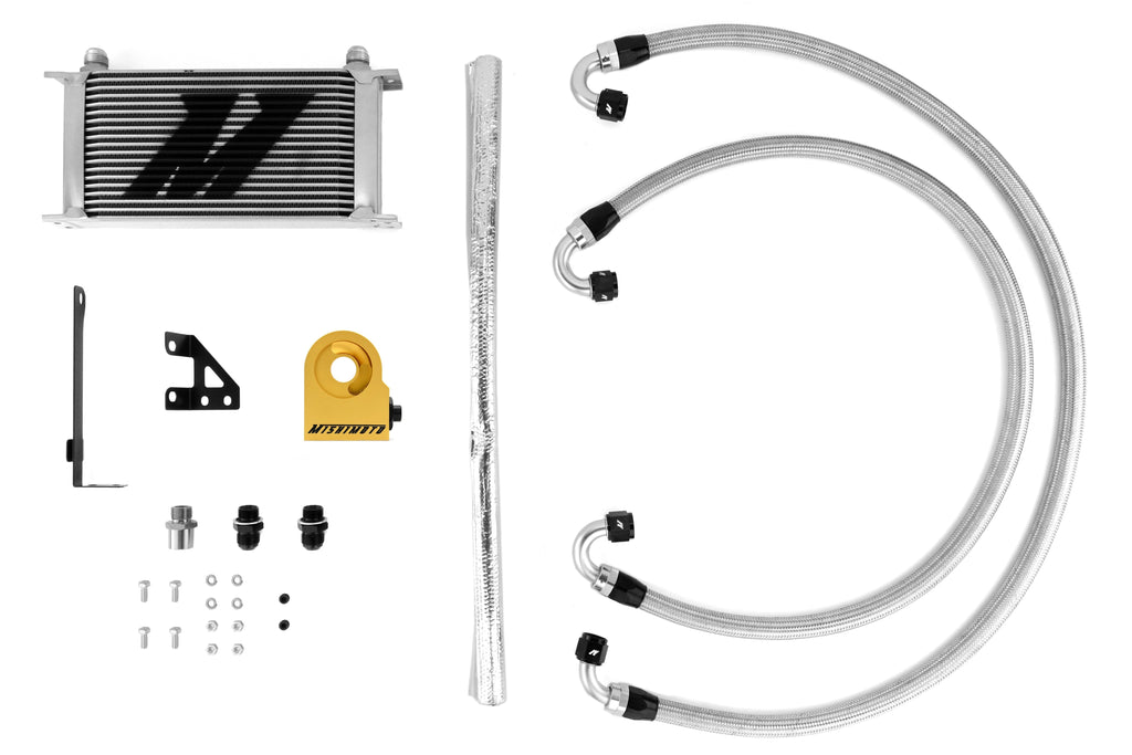 Mishimoto Oil Cooler Kit - 2015+ STI -Silver with Thermostat