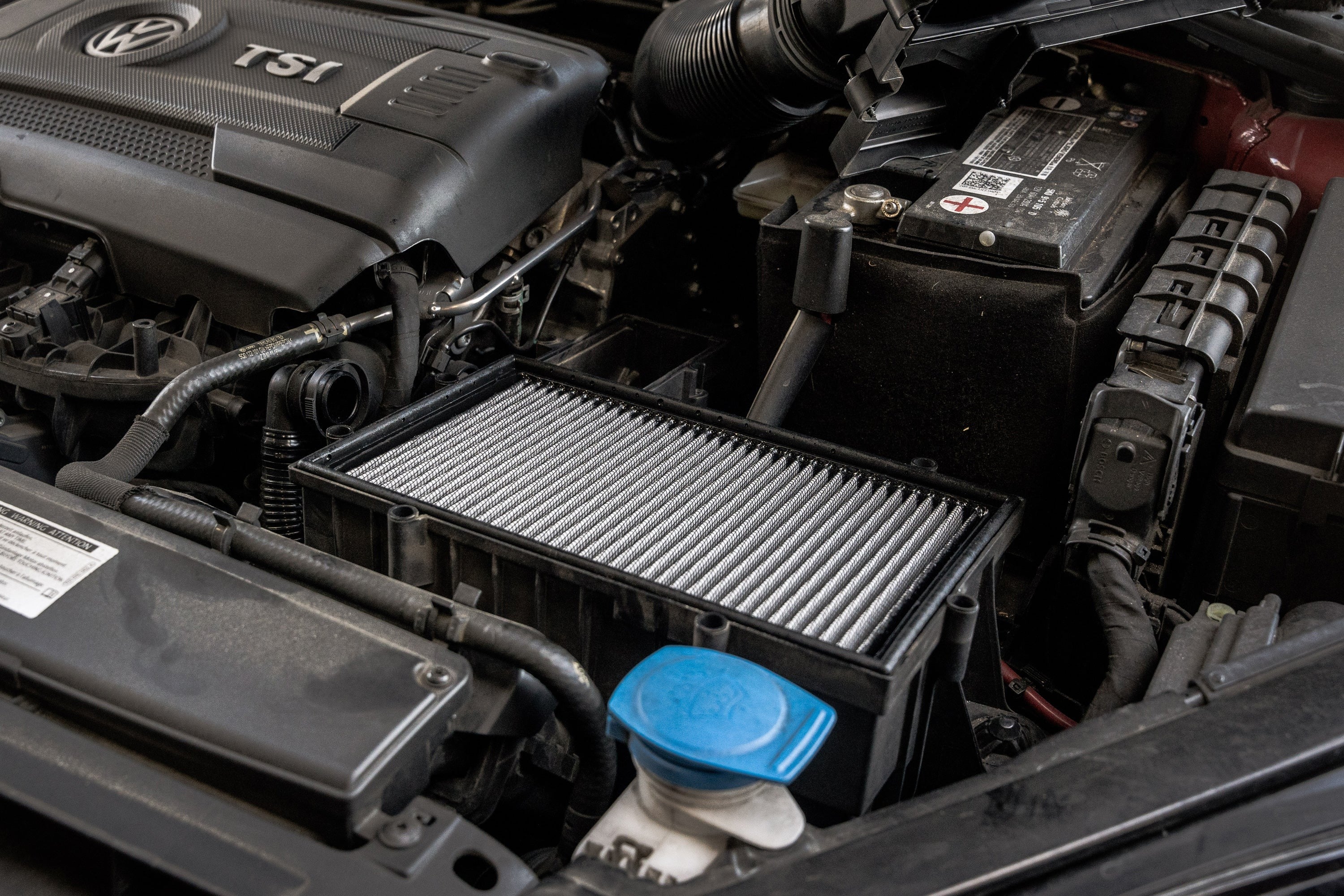 HPS Performance Drop-In Air Filter 2015-2021 Volkswagen GTI 2.0L Turbo, HPS-457315