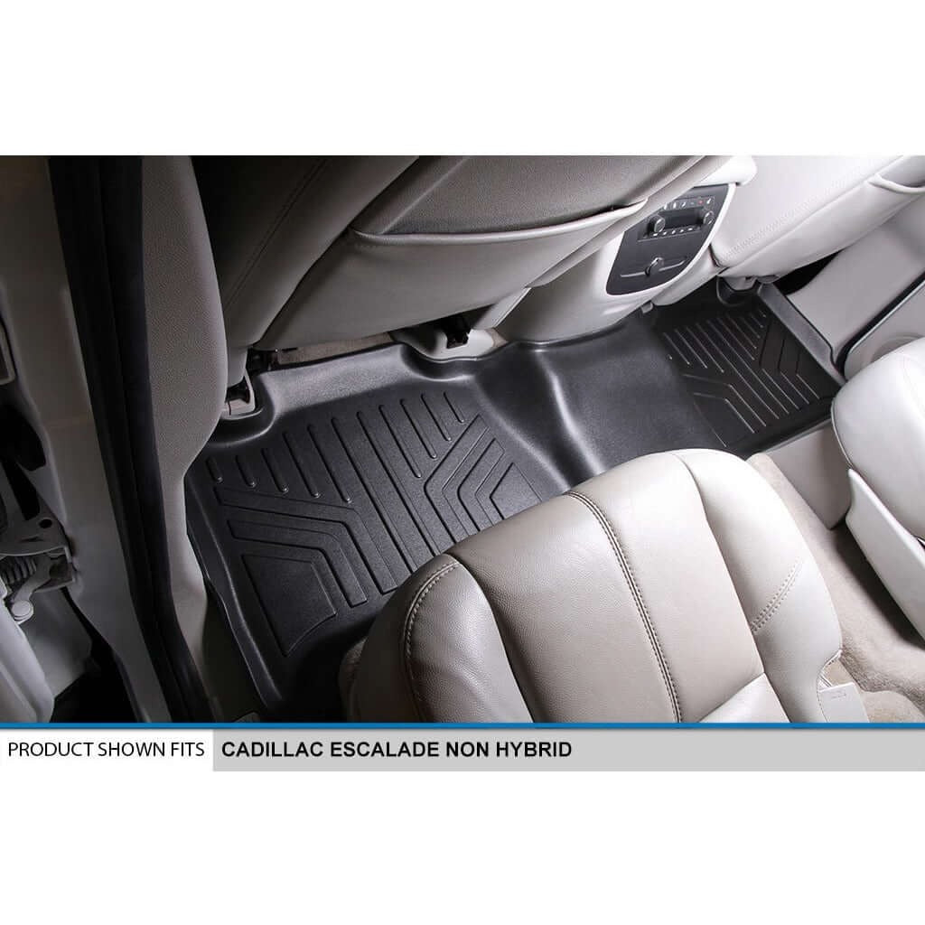 SMARTLINER Floor Liners for 2007-2014 Cadillac Escalade (No Hybrid Models)