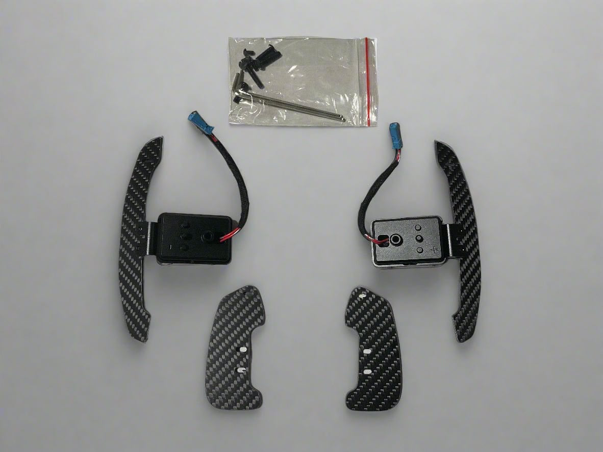 KIES Motorsports Carbon Fiber Magnetic Paddle Shifters for BMW / Mini / Toyota Supra - F Series / G Series / A90 - A91